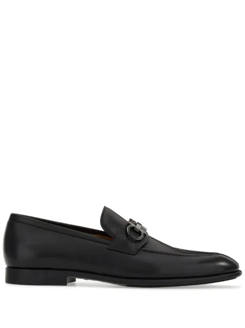 Ferragamo moccasins with Gancini ornament Brown 762636