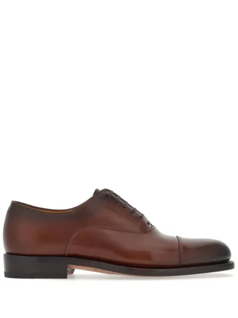 Ferragamo Tramezza Oxford with toe cap Brown 762364
