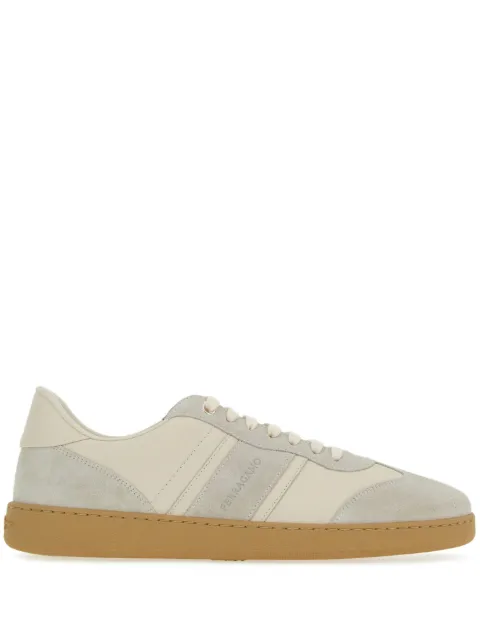 Ferragamo logo-debossed low-top sneakers White 762260