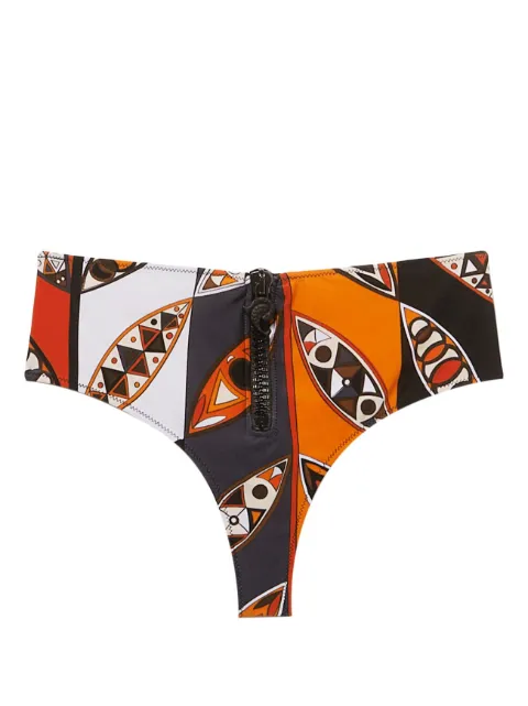 PUCCI graphic-print bikini bottoms Multicolour 3RMX563R745