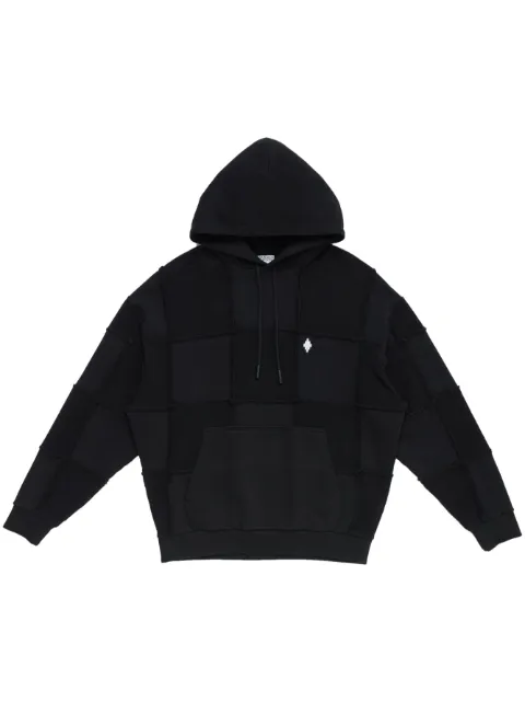 COUNTY OF MILAN Cross Inside Out hoodie Black CMBB107F23FLE0011001