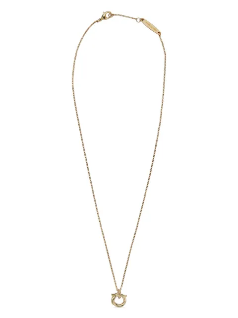 Ferragamo Gancini pendant necklace Gold 765594