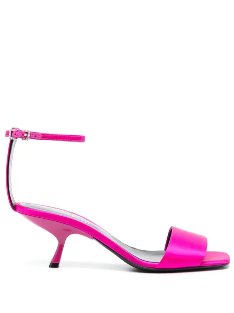 Sergio Rossi satin sandals Pink B03691MTEZ02120