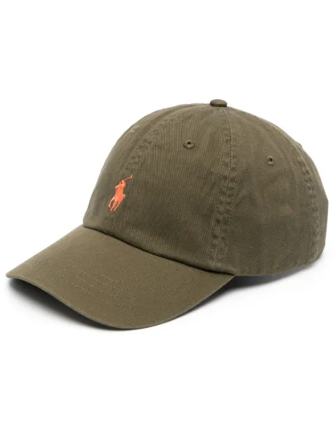Polo Ralph Lauren embroidered-logo cotton cap Green 211912843006