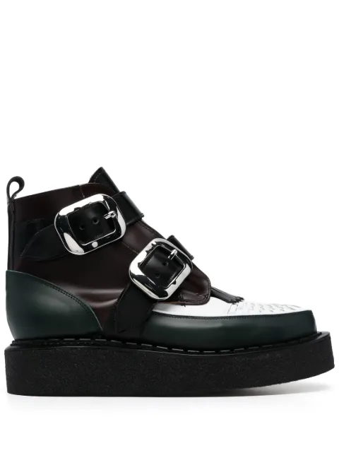 Charles Jeffrey Loverboy x George Cox Loverboy boots Green CJLSS23GCXLBM
