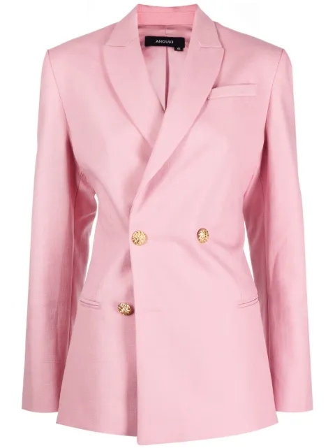 ANOUKI double-breasted blazer Pink ASS23N14BZLIPK