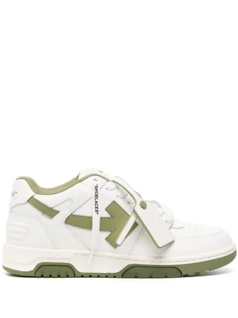 Off-White Out Of Office "OOO" leather sneakers White OMIA189F23LEA0020153