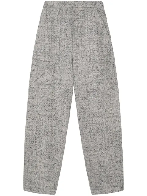 Stella McCartney tapered-leg wool trousers Grey 6400983CJ700