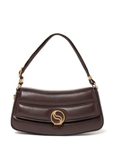 Stella McCartney S-Wave padded shoulder bag Brown 7B0025WP0110