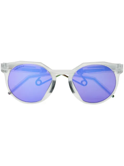Oakley round-frame tinted sunglasses White OO9279927902