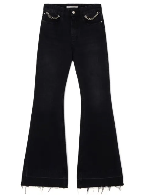 Stella McCartney Falabella flared jeans Black 6D01813SPH44
