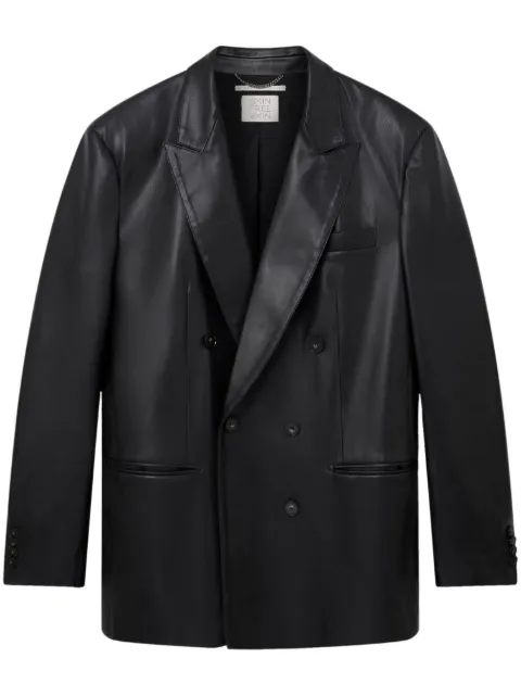 Stella McCartney Alter Mat double-breasted blazer Black 6500653BU393