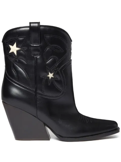 Stella McCartney Cloudy Alter Mat cowboy boots Black 810260E00122