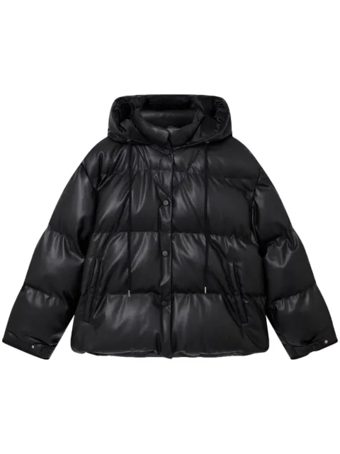 Stella McCartney Alter Mat hooded puffer jacket Black 6800773BU393