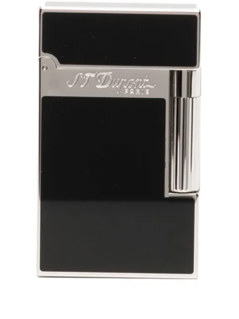 S.T. Dupont Ligne 2 engraved-logo lighter Black 016296