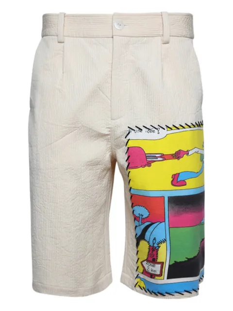 The Elder Statesman buttoned shorts Neutrals 230065