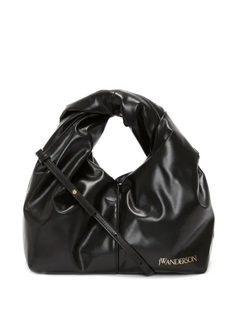 JW Anderson mini Twister leather Black HB0541LA0246999