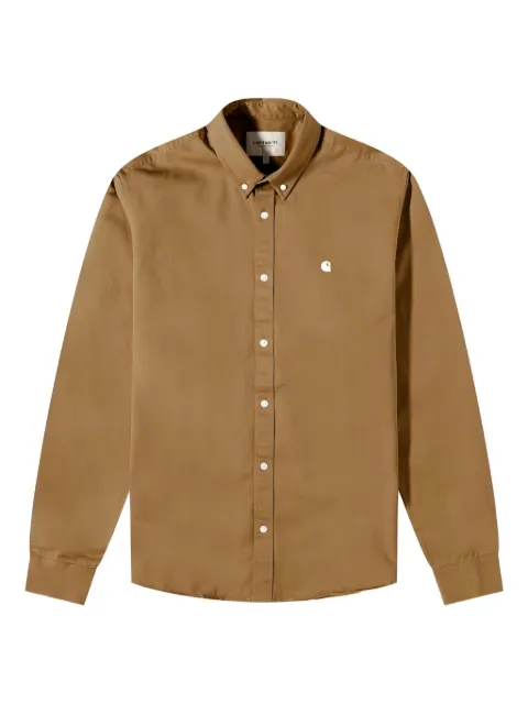 Carhartt WIP cotton shirt Brown I023339