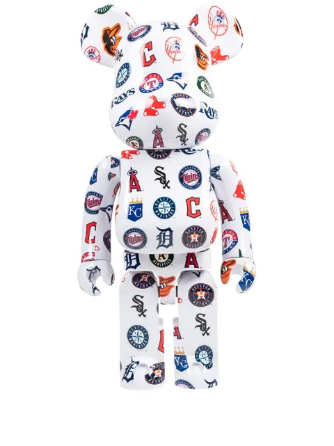 MEDICOM TOY x MLB American League BE@RBRICK 1000% figure White MEDI0166