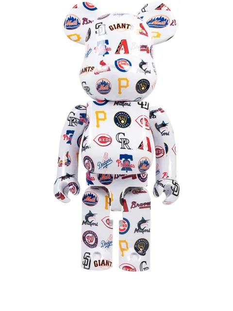 MEDICOM TOY x MLB National League BE@RBRICK figure White MEDI0167