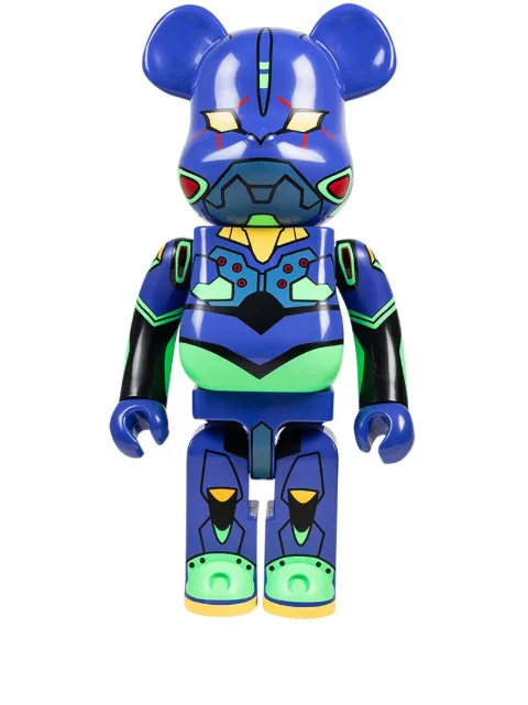 MEDICOM TOY Evangelion Unit 01 BE@RBRIK 1000% figure Blue 4530956602523