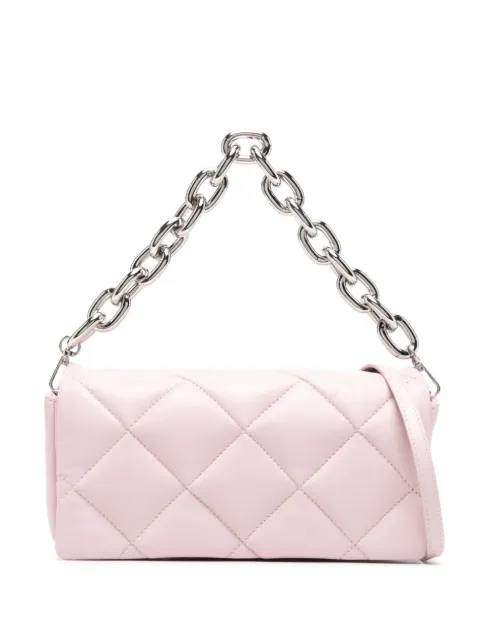 STAND STUDIO Hera quilted shoulder bag Pink 617517010