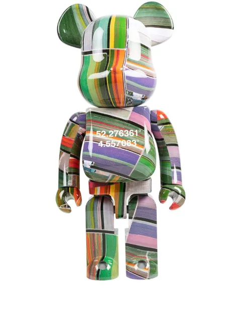 MEDICOM TOY x Benjamin Grant "Overview Lisse" BE@RBRICK 1000% figure Green 4530956599670