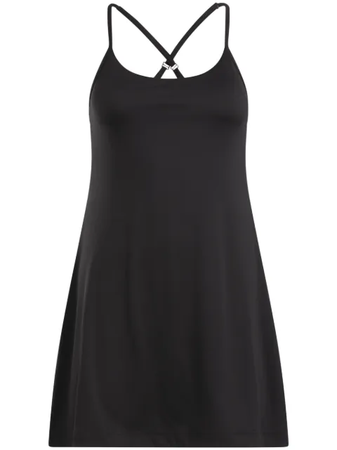 Reebok Lux scoop-neck minidress Black 100035421