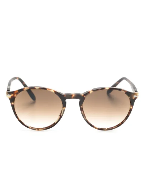 Persol tortoiseshell-effect round-frame sunglasses Grey PO3092SM900551