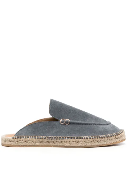 Scarosso suede jute-sole espadrilles Grey MANUELESPAGRESUED