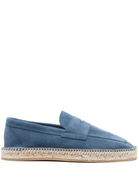Scarosso suede jute-sole espadrilles Blue DIEGOESPASTBSUED