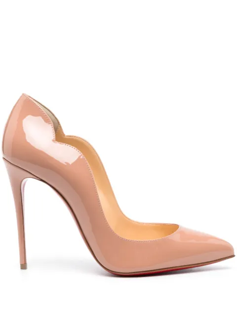 Christian Louboutin 100mm Hot Chick leather pumps Silver 1190911PK1A