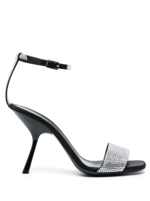 Sergio Rossi x Evangelie Smyrniotaki 110mm sandals Black B03790MAFT72
