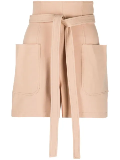 Philosophy Di Lorenzo Serafini high-waisted short shorts Pink 03332126