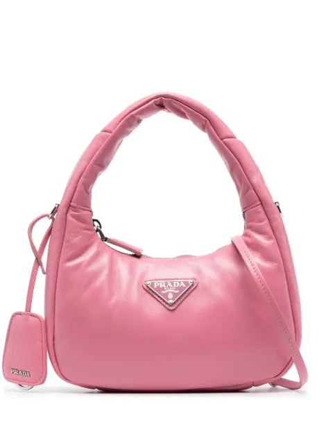 Prada mini padded leather shoulder bag Pink 1BA384VOVZ2DYI