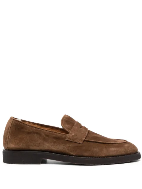 Officine Creative Opera 001 suede loafers Brown OCUOPEF101LIGC1F273