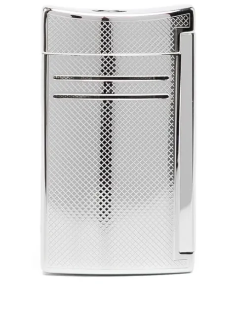 S.T. Dupont Maxijet chrome-finish lighter Silver 020157N