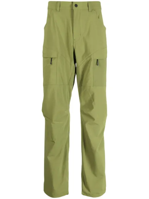 Ostrya Yarrow logo-print trousers Green 7AG002