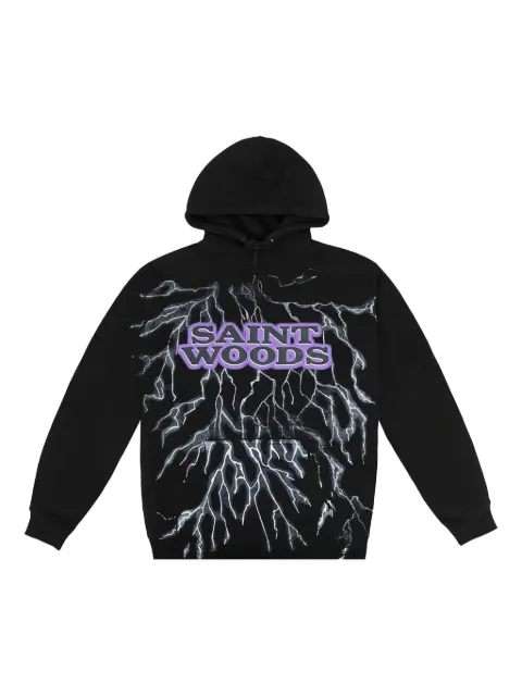 Saintwoods Lightning hoodie Black SW01618