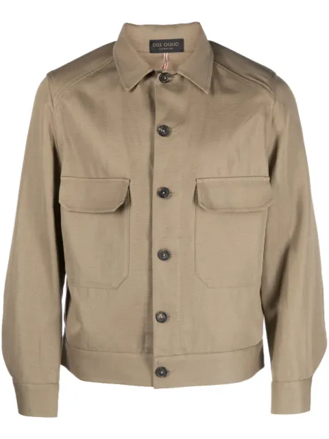 Dell'oglio cotton shirt jacket Neutrals ANEMONE2828