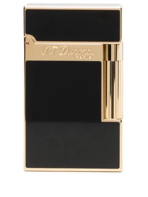 S.T. Dupont Ligne 2 engraved-logo lighter Black 016884