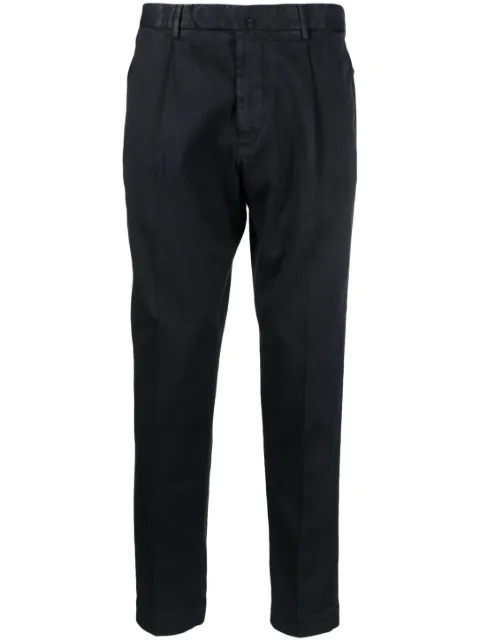 Dell'oglio pleated tapered-leg trousers Blue SCILLADSE1834