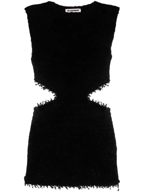 Jil Sander cut-out dress Black J03NC0108J18271