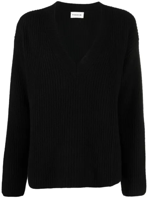 P.A.R.O.S.H. Maglia cashmere jumper Black WANTD511650