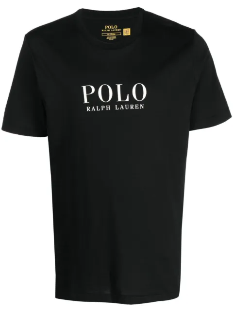 Polo Ralph Lauren logo-print cotton T-shirt Black 714899613004