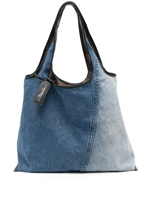 3.1 Phillip Lim Market denim tote bag Blue AP23B956DEN