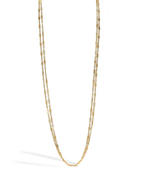 Pragnell Vintage 1900s 18kt yellow gold French chain-link necklace Gold 1057094