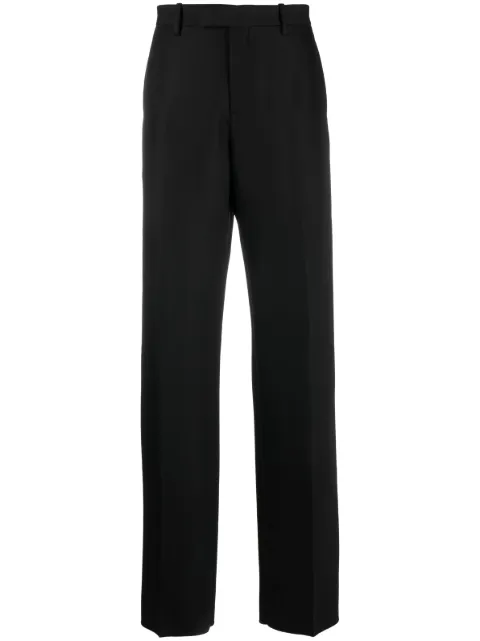 Off-White straight-leg tailored trousers Black OMCO016S23FAB0021000