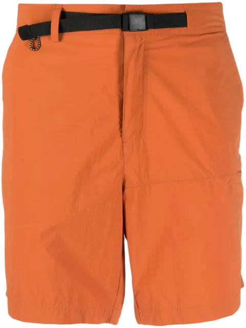 K-Way R&D belted nylon shorts Orange K81267W