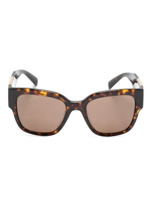 Versace Eyewear tortoiseshell-effect square-frame sunglasses Brown 4437U